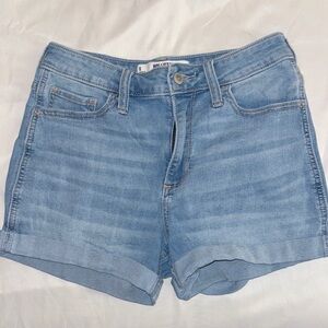 Hollister Blue Jean Shorts Classic Summer Style